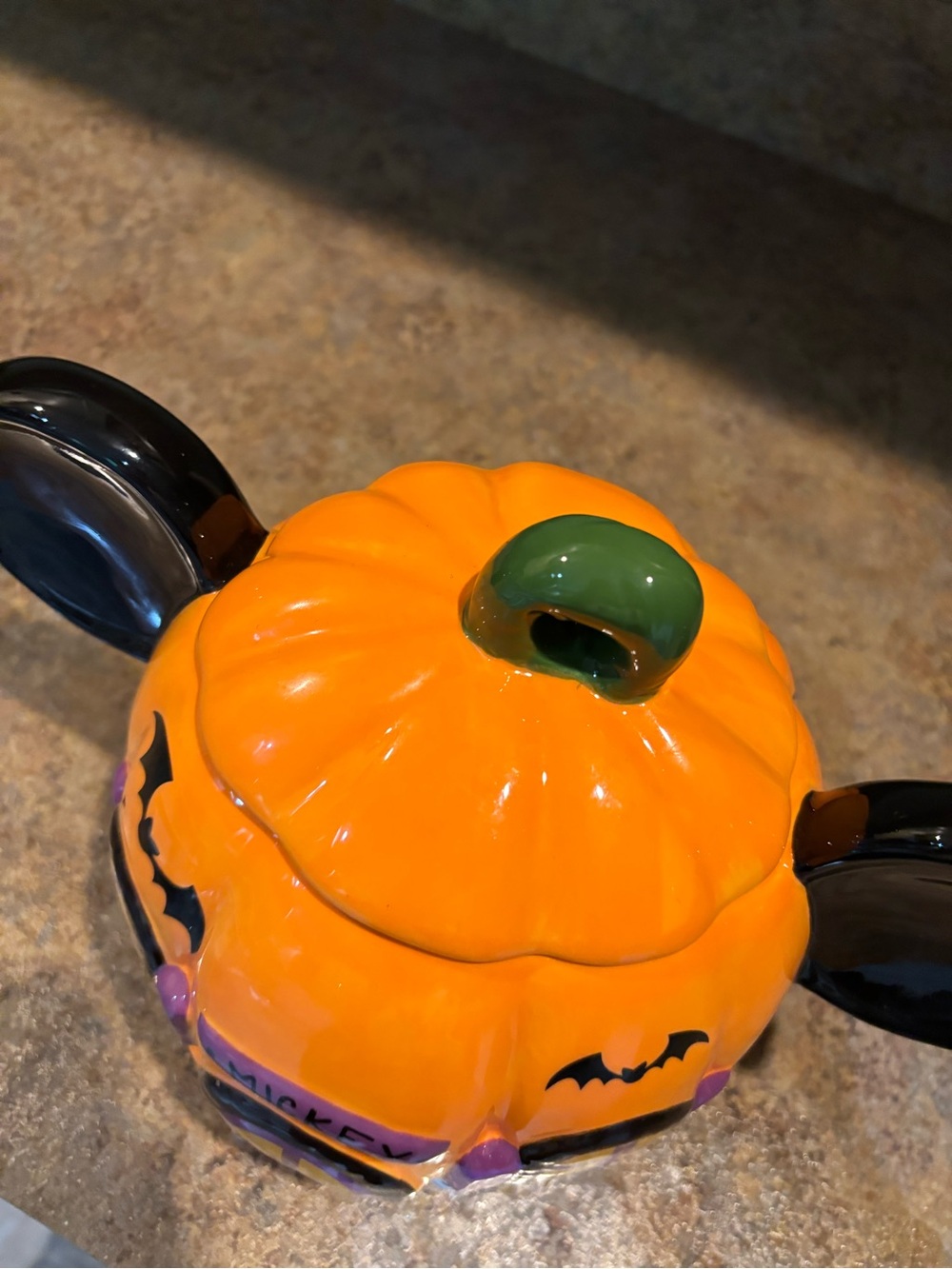 Mickey Pumpkin Halloween Candy cookie Jar canister home decor - Picture 5 of 12
